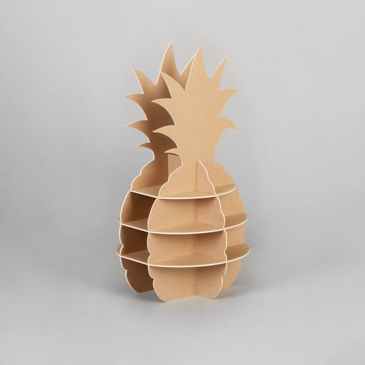 Floor display pineapple made of KROMA Kraft