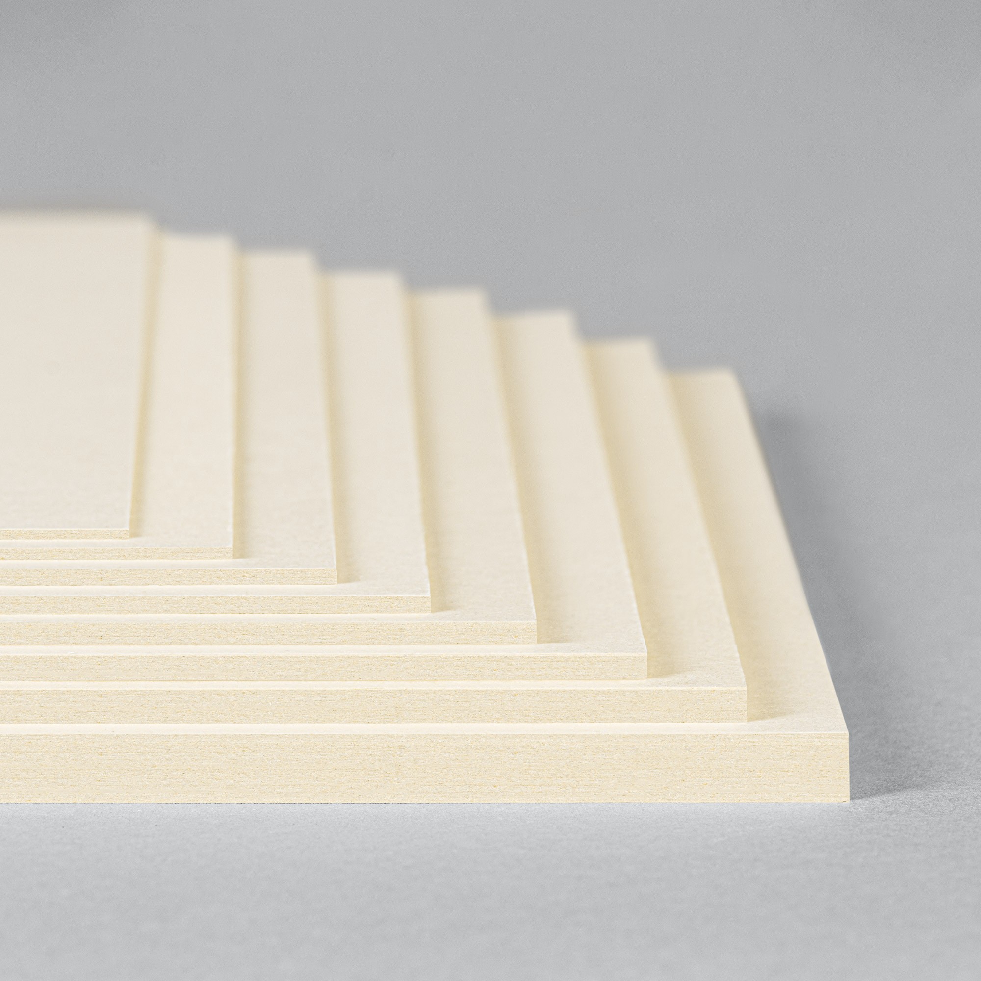 Eka wood board (Finn board) in various thicknesses