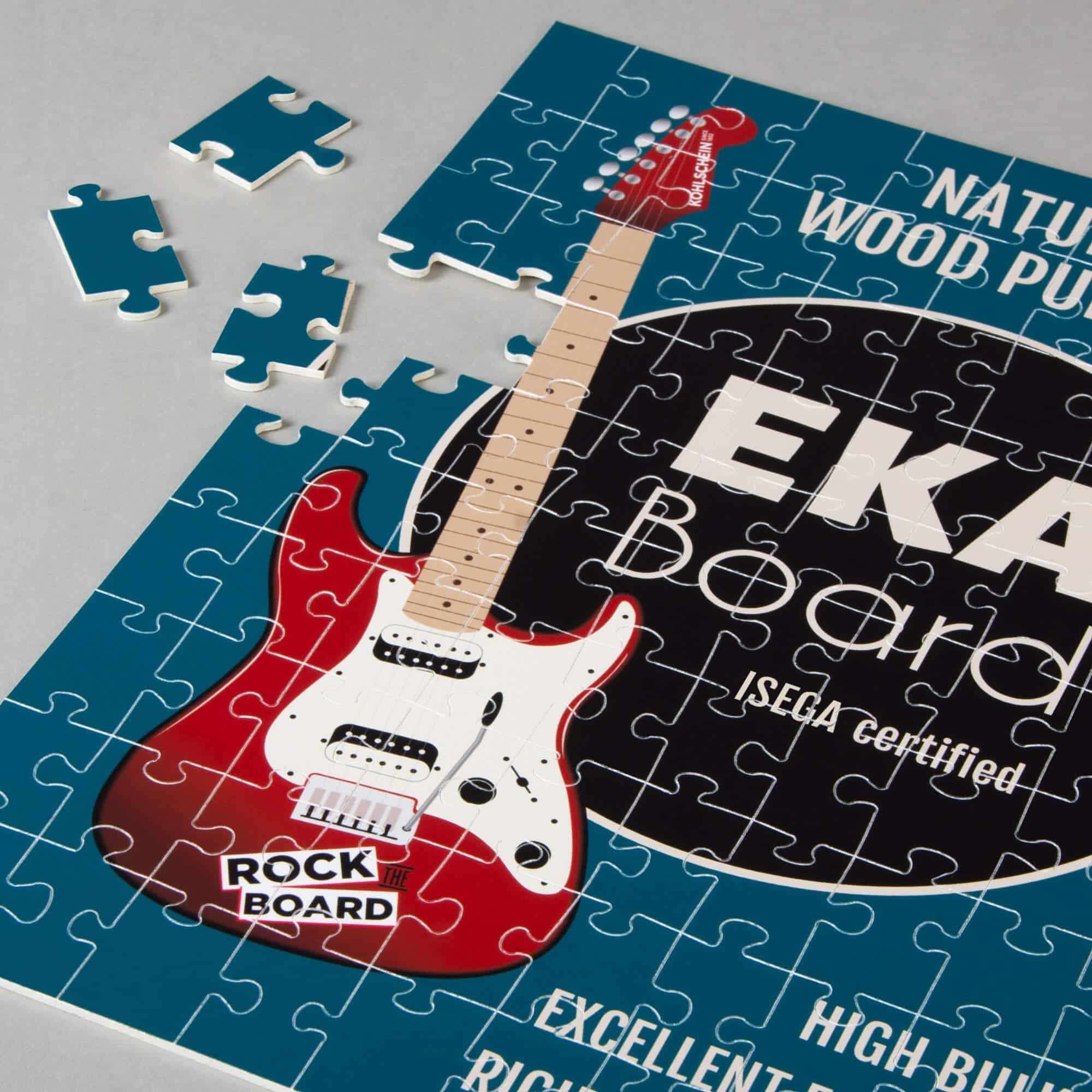 Eka board (Finn board) application example toy safe puzzle