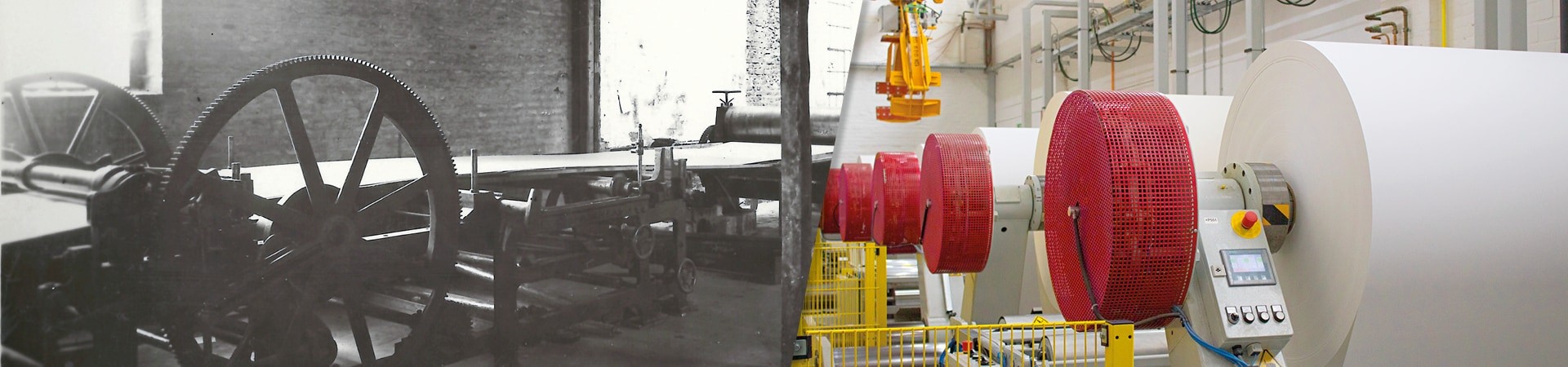 Historical picture reel-to-sheet lamination then and now 
