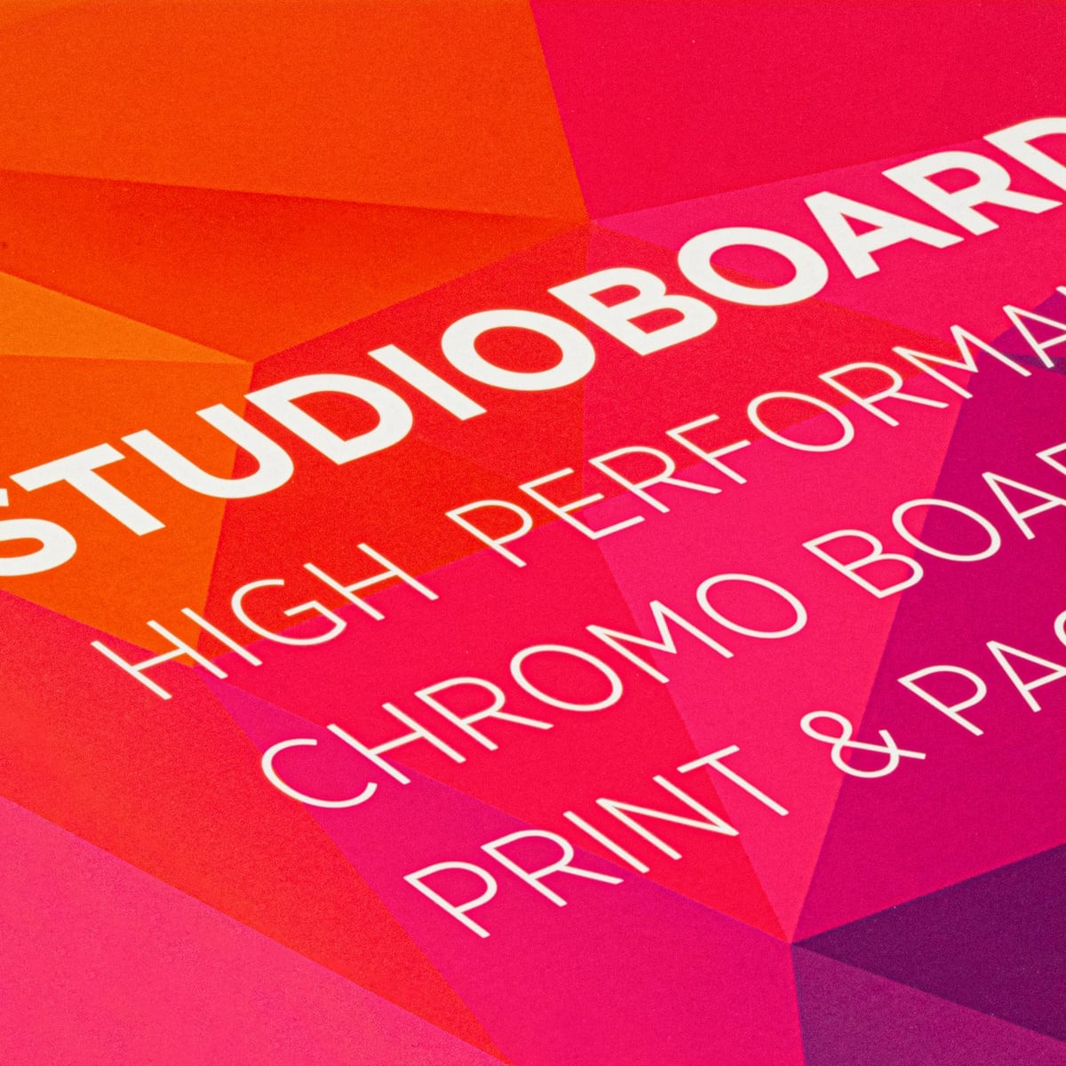 STUDIOBOARD chromo board - printed surface