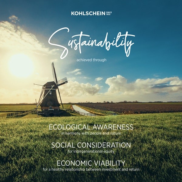 Sustainability at KOHLSCHEIN